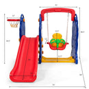 3-in-1 Toddler Climber and Swing Playset by LJGDeals