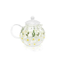 Painted Daisy Tea Pot by Jersey Art Glass
