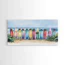 Tropical Christmas decor, beach Christmas decor, Christmas beach art, canvas print, Christmas wall art, beach Christmas