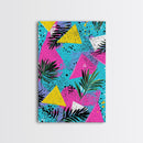 90's Style Shopping Mall Wall Art, Retro Style Canvas Print, Modern Wall Art