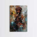 Moroccan Style Wall Art, Framed Canvas Print, Art of Morocco, Arabian Inspired Home Decor