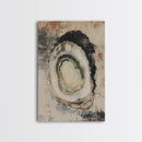 Oyster Painting Print Coastal Watercolor Wall Art Sea Shell Print Minimalist Poster Oyster Shell Painting Oyster Shell Art