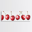 Panoramic Cherry painting Print - Kitchen Home Decor - Trendy Dorm Room Wall Art - Dining Room Decor - Cherry Art - Cherry Painting