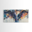 Ganesh Wall Art - Framed Canvas Print - Indian Wall Art - Ready To Hang - Hindu Wall Art - Hindu Painting - Ganesh Painting