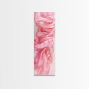 Flowing Pink Fabric Framed Canvas Print Pink Abstract Art Feminine Minimalist Decor Light Pink Wall Art Bedroom Living Room Aesthetic