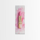 Pink Lipstick Canvas Print Feminine Pink Abstract Art Light Pink Wall Art Whimsical Art Rustic Decor Vertical Gift Idea Above Sofa