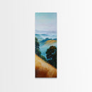 Landscape Art, Framed Canvas Print, coastal landscape art, panoramic art, extra wide art, rustic decor, living room art