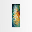Water Reflections, Abstract Painting, Ocean Inspired Art, Blue and Green Wall Art, Nautical Decor, Minimalist Art, Canvas Print