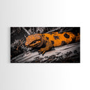 Reptile, Lizard, Wildlife, Canvas Print, Unique Wall Art, Animal Art, Rustic Decor, Living Room Art, Man Cave Gift, Nature Lover Gift