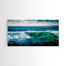 Ocean Wave, Sea Painting, Canvas Print, Coastal Wall Art, Beach Home Decor, Nautical Art, Large Wall Art, Bedroom Art, Modern Seascape