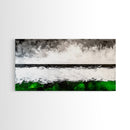 Stormy Coast, Black and White Seascape, Dramatic Ocean Art, Canvas Print, Coastal Home Decor, Minimalist Wall Art, Moody Living Room Art