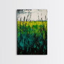 Wheat Field, Landscape Art, Framed Canvas Print, Nature Wall Art, Countryside Painting, Rustic Farmhouse Decor, Bedroom Art