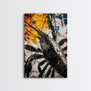 Lobster Artwork, Black and White Wall Print, Coastal Kitchen Decor, Rustic Nautical Art, Bold Seafood Illustration, Framed Canvas Print