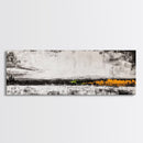 Mountain Fog, Black and White, Minimalist Wall Art, Canvas Print, Misty Hills, Dramatic Nature Scene, Office Wall Art, Tranquil Home Decor