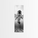 Underwater Fish, Marine Life, Ocean Perspective, Bold Wildlife, Aquatic Beauty, Framed Canvas Print, Kids Room Wall Art, Nautical Style Decor