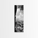 Ocean Cave View, Coastal Water Art, Dreamy Nature Escape Print, Bathroom or Bedroom Decor, Framed Canvas Print, Tranquil Seascape