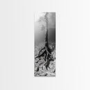 Surreal Tree Roots, Underwater Tree Art, Dreamy Forest Print, Nature Photography, Living Room Wall Decor, Framed Canvas Print