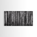 Rustic Wood, Weathered Planks, Barn Texture, Framed Canvas Print, Farmhouse Wall Art, Minimalist Rustic Decor, Kitchen Wall Art, Neutral Tones
