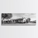Spanish Ranch, Desert Landscape, Tranquil Home, Canvas Print, Southwestern Wall Art, Neutral Tones, Living Room Decor, Rustic Home Style