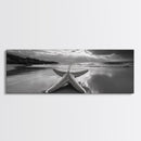Starfish Beach, Moody Ocean, Calm Sunset, Canvas Print, coastal home decor, bathroom beach art, ocean lover gift, marine wall decor