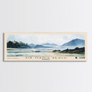 Air Manis Beach, Indonesia Watercolor Beach Print, Vacation Gift, Indonesia Wall Art, Framed Canvas Print, Framed Beach Painting