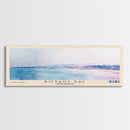 Botany Bay, United Kingdom Watercolor Print, Vacation Gift, United Kingdom Wall Art, Beach Painting, Beach Decor, Large Wall Art, Wood Frame Art