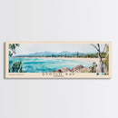 Byron Bay, Australia Watercolor Beach Print, Vacation Gift, Australia Wall Art, Beach Painting, Beach Decor, Beach Painting