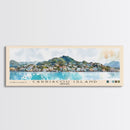 Carriacou Island, Grenada Watercolor Beach Print, Vacation Gift, Grenada Wall Art, Beach Painting, Beach Decor, Beach Painting