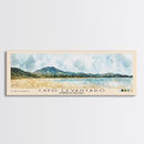 Cayo Levantado, Dominican Republic Watercolor Print, Vacation Gift, Dominican Republic Wall Art, Beach Painting, Beach Decor, Large Wall Art, Wood Frame Art