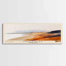 Dungeness, United Kingdom Watercolor Beach Print, Vacation Gift, United Kingdom Wall Art, Beach Painting, Beach Decor, Beach Painting