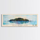 Heron Island, Australia Watercolor Beach Print, Vacation Gift, Australia Wall Art, Beach Painting, Beach Decor, Beach Painting