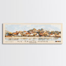 Ile Sainte-Marie, Madagascar Watercolor Print, Vacation Gift, Madagascar Wall Art, Beach Painting, Beach Decor, Large Wall Art, Wood Frame Art