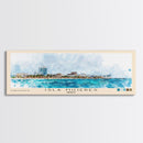 Isla Mujeres, Mexico Watercolor Beach Print, Vacation Gift, Mexico Wall Art, Beach Painting, Beach Decor, Beach Painting