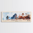 Koh Kradan, Thailand Watercolor Beach Print, Vacation Gift, Thailand Wall Art, Beach Painting, Beach Decor, Beach Painting