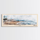 Maragogi, Brazil Watercolor Beach Print, Vacation Gift, Brazil Wall Art, Beach Painting, Beach Decor, Beach Painting