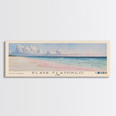 Playa Flamingo, Cuba Watercolor Beach Print, Vacation Gift, Cuba Wall Art, Beach Painting, Beach Decor, Beach Painting