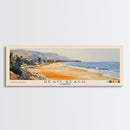 Ream Beach, Cambodia Watercolor Print, Vacation Gift, Cambodia Wall Art, Beach Painting, Beach Decor, Large Wall Art, Wood Frame Art