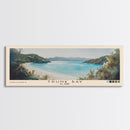 Trunk Bay, St. John Watercolor Print, Vacation Gift, St. John Wall Art, Beach Painting, Beach Decor, Large Wall Art, Wood Frame Art