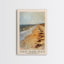 Coast Guard Beach, Massachusetts Watercolor Beach Print, Vacation Gift, Massachusetts Wall Art, Beach Painting, Beach Decor, Beach Painting