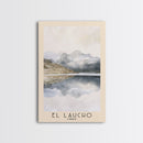 El Laucho, Chile Watercolor Print, Vacation Gift, Chile Wall Art, Beach Painting, Beach Decor, Large Wall Art, Wood Frame Art