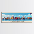 Petrozavodsk Russia Travel Print Wall Art, Panoramic City Art, Travel Art, Wall Decor, Vacation Gift, Framed Canvas Print Or Metal Art