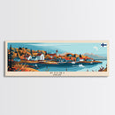 Pori Finland Travel Art, City Art, Framed Canvas Print or Metal Wall Art, Europe Travel Poster, Panoramic Wall Art, Extra Wide Wall Art