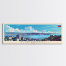 Vladivostok Russia Travel Print Wall Art, Panoramic City Art, Travel Art, Wall Decor, Vacation Gift, Framed Canvas Print Or Metal Art