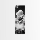 Explosive Ocean Wave, Framed Canvas Print, coastal décor, nautical painting, seascape painting, black and white photography,  panoramic art