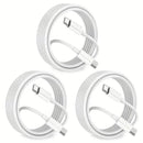 3-Pack: USB-C Fast Charging Cables