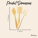 3-Piece Bamboo Kitchen Utensil Set by Bamboo Switch