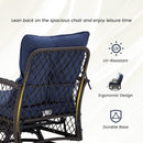 Alora 3-Piece Wicker Patio Bistro Set W/ Swivel Chairs And Table (SAK14789) by SAKSBY WHOLESALE