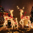 3-Piece Pre-Lit Christmas Deer Family Set by LJGDeals