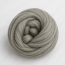 Natural Gray Corriedale Cross Combed Wool Top