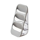 3-tier gray & sage green kitchen utensil organizer cutlery rack by Decorbites